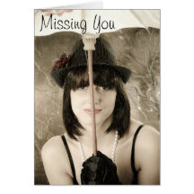 Missing You Greeting Cards