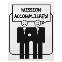 "Mission Accomplished" Marriage (homosexual) Full Color Flyer