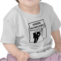 "Mission Accomplished" Marriage Tees