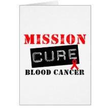 Mission Cure Blood Cancer Greeting Cards
