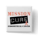 Mission Cure Endometrial Cancer Pin