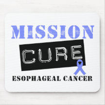 Mission Cure Esophageal Cancer Mouse Mat