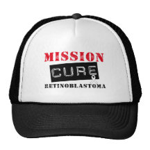 Mission Cure Retinoblastoma Mesh Hats