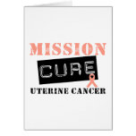 Mission Cure Uterine Cancer cards