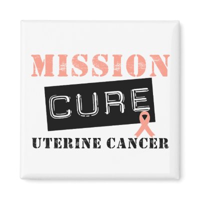 Mission Cure Uterine Cancer Refrigerator Magnet by cancerapparel