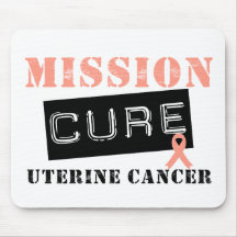 Mission Cure Uterine Cancer Mouse Pad