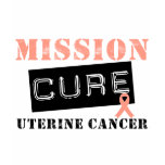 Mission Cure Uterine Cancer t-shirts