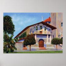 Mission Dolores de San Francisco la Californie Posters