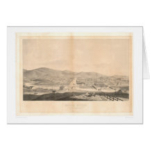 Mission Dolores, San Francisco 1860 (1097A) Greeting Cards