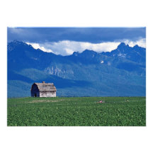 Mission Mountains, Flathead Valley, Montana, USA Personalized Announcement