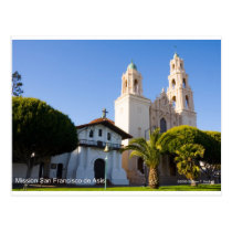 Mission San Francisco de Asís California Products postcards