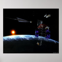Mission to an Asteroid Print