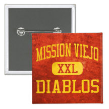 Mission Viejo Diablos Athletics Pinback Buttons