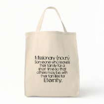 Missionaries Eternity Canvas Bag