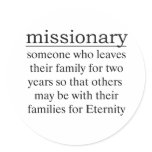 Missionary Two Years stickers