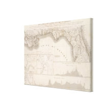 Mississippi canal delta stretched canvas prints