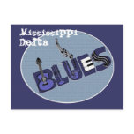 Mississippi Delta Blues Postcard