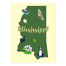 Mississippi Postcard