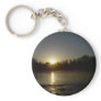 Mississippi river - Golden Sunrise Keychain