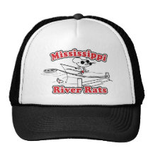 Mississippi River Rat Mesh Hats