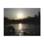 Mississippi river - Sunrise reflection Post Cards