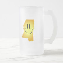 Mississippi Smiley Face Mugs