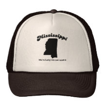 Mississippi - Spell it Mesh Hat