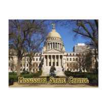 Mississippi State Capitol Building, Jackson Postcards