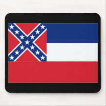 Mississippi State Flag Mousepad