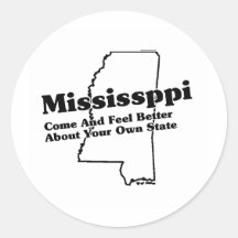 Mississippi State Slogan Sticker