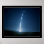 Missle launch poster