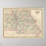Missouri and Kansas 2 Print