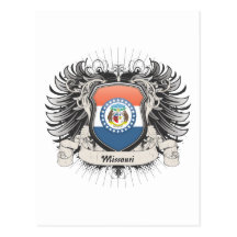 Missouri Crest Postcard