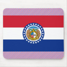 Missouri Flag Mouse Pad