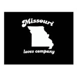 Missouri loves company T-shirt Post Card