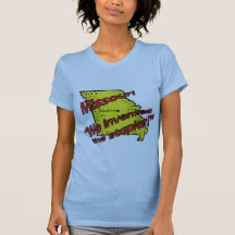 Missouri MO US Motto ~ We Invented The Stapler Tshirts