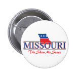 Missouri Patriotic Buttons