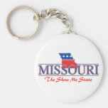 Missouri Patriotic Keychain