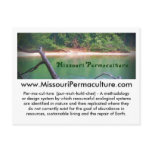 Missouri Permaculture Postcard