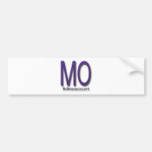 Missouri  purple bumper stickers