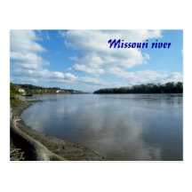 Missouri river post card