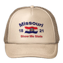 Missouri Show Me State Mesh Hats
