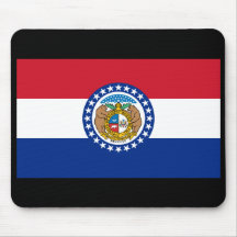 Missouri State Flag Mousepad