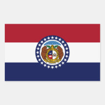 Missouri State Flag Sticker