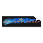 Mista SCARY Flame Skull Banner Bum... - Customized Bumper Sticker