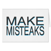 Mistakes Cards