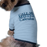 Mister Calculus Doggie T Shirt