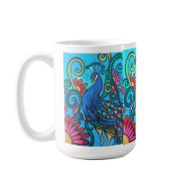 Mister Peacock Coffee Mug