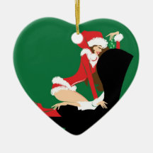 Mistletoe Heart Ornament
