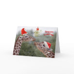 Mistletoe Moments Christmas Card